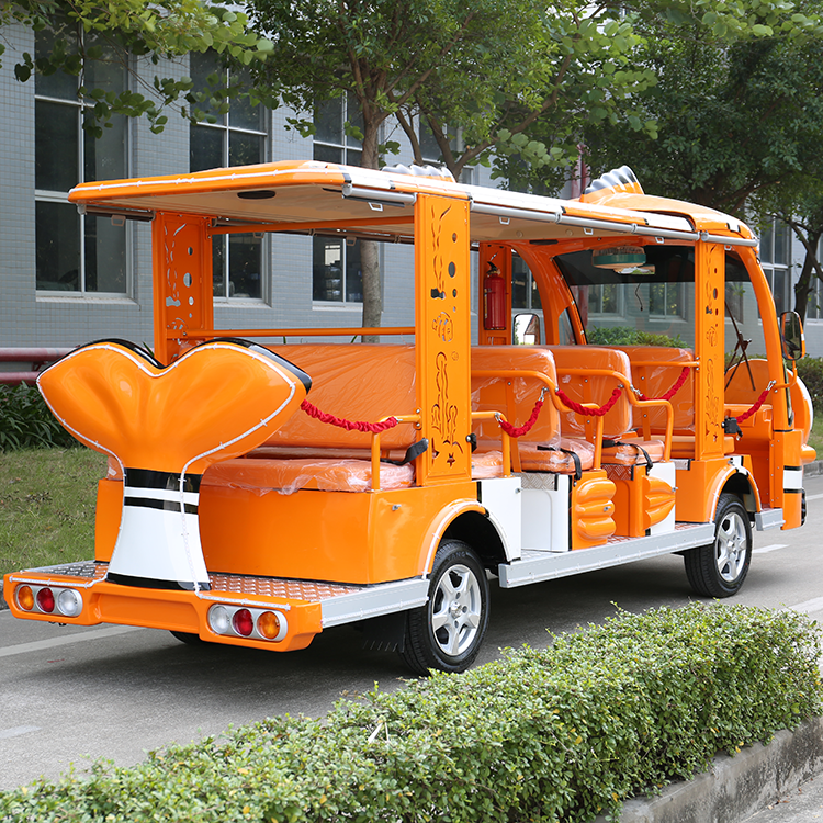 electric customized shuttle bus