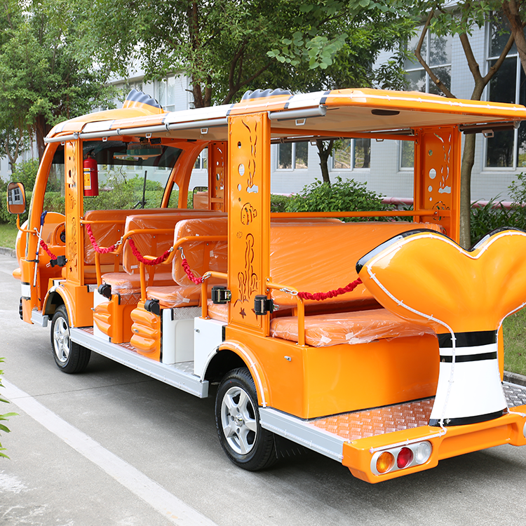 electric customized shuttle bus