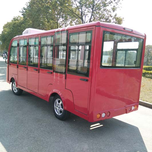 electric enclosed bus
