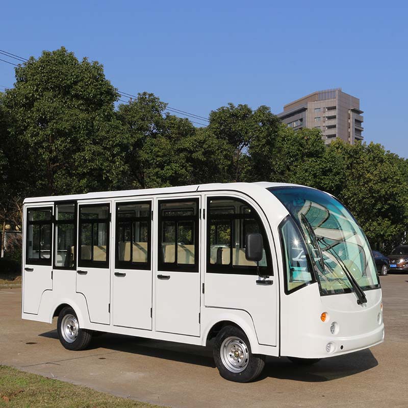 electric enclosed sightseeing bus