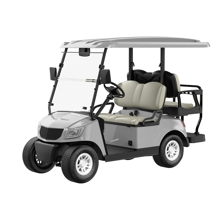 Golficers MARSHAL SUPERZ グレー Marshell DG-M2+2--4 Seater Golf Cart with CE