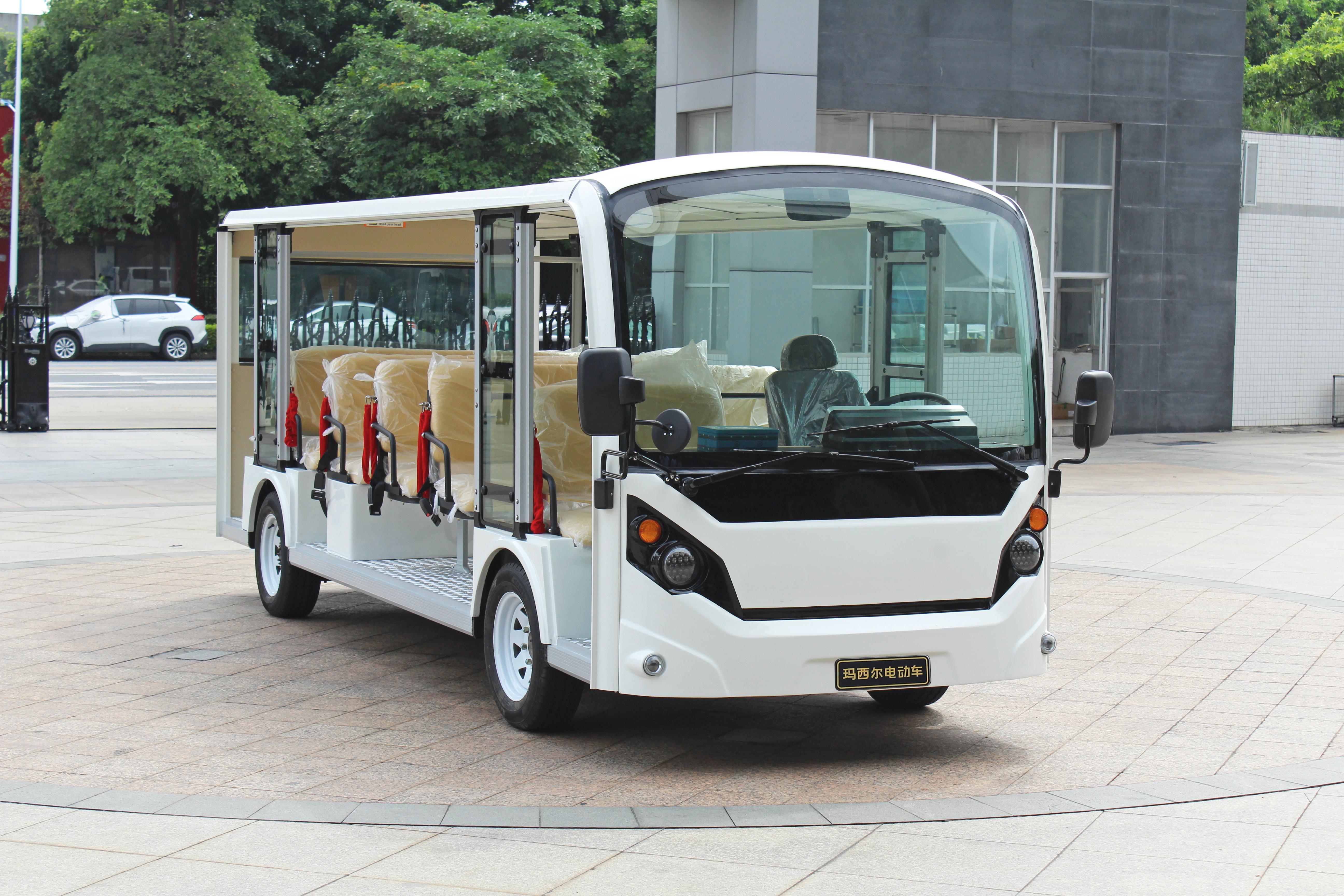 Left Side of 23 Seats Open Type Sightseeing Cart